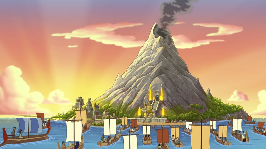 Большой человек на гиппокампе Скриншот 1