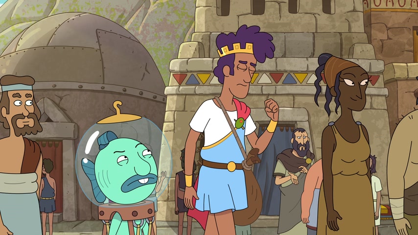 Большой человек на гиппокампе Скриншот 2