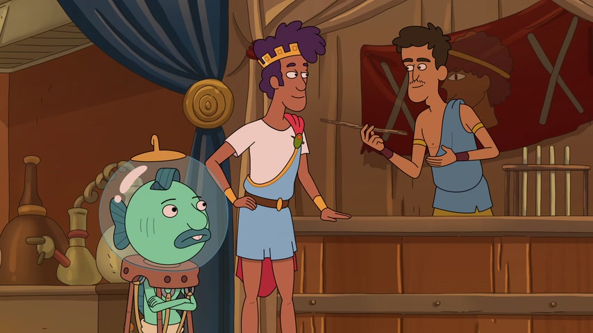 Большой человек на гиппокампе Скриншот 5