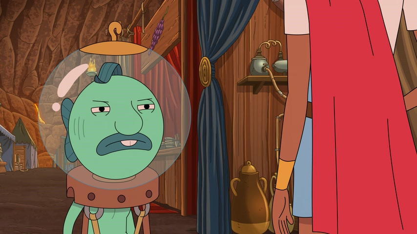 Большой человек на гиппокампе Скриншот 6