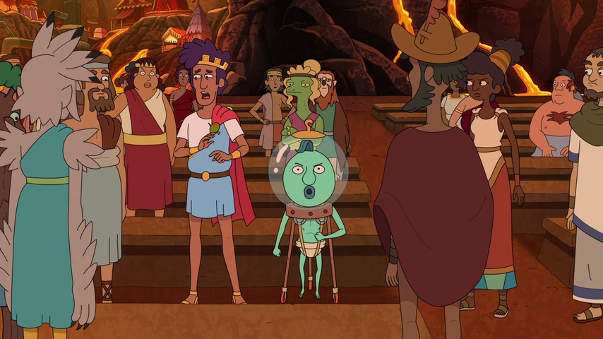 Большой человек на гиппокампе Скриншот 9