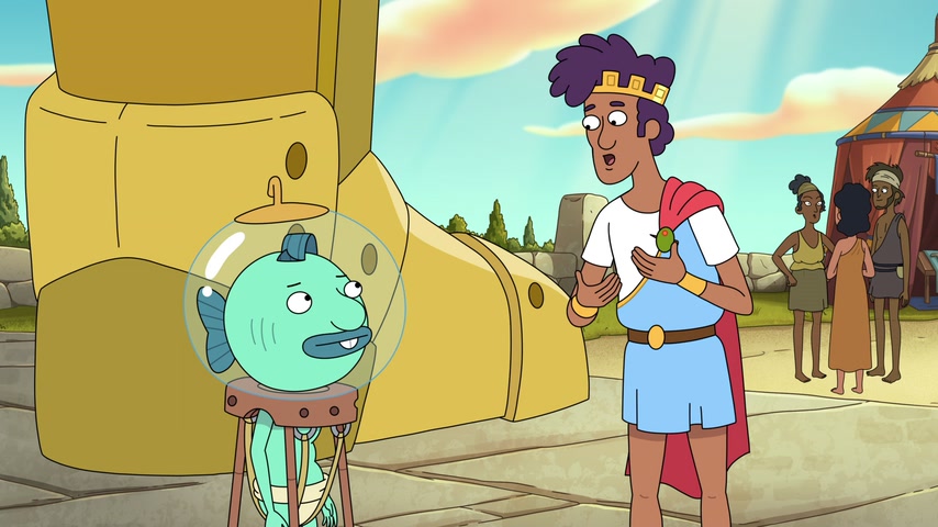 Большой человек на гиппокампе Скриншот 10