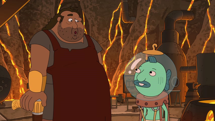 Большой человек на гиппокампе Скриншот 12