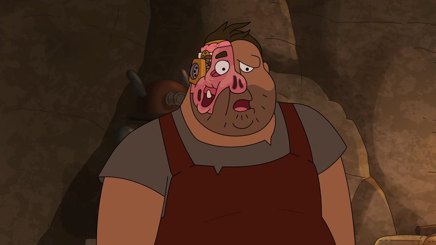 Большой человек на гиппокампе Скриншот 13