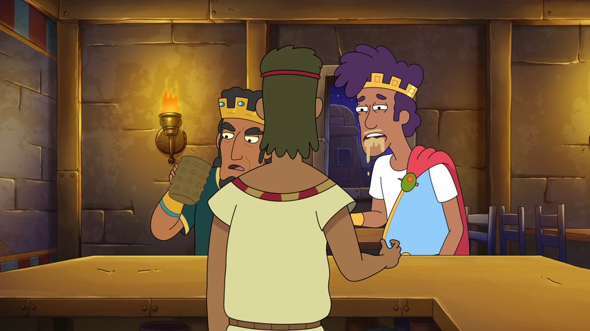 Большой человек на гиппокампе Скриншот 14