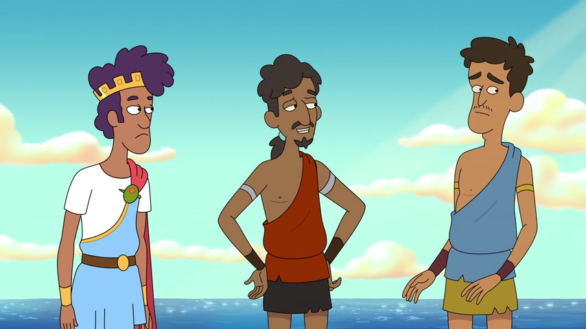 Большой человек на гиппокампе Скриншот 17