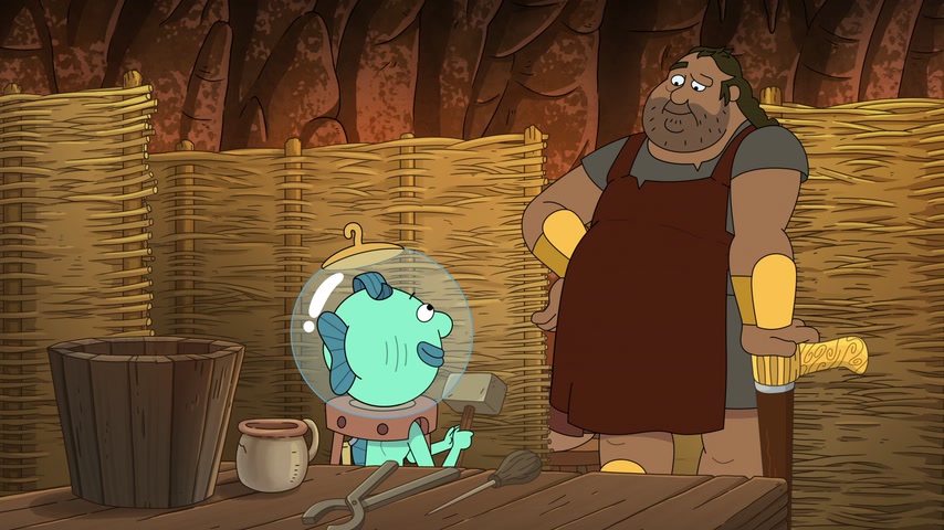 Большой человек на гиппокампе Скриншот 18