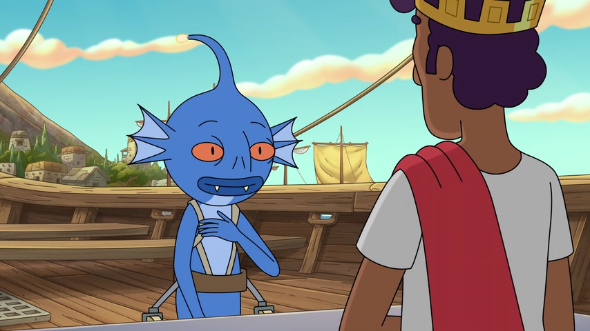 Большой человек на гиппокампе Скриншот 19