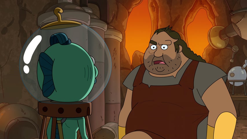 Большой человек на гиппокампе Скриншот 24