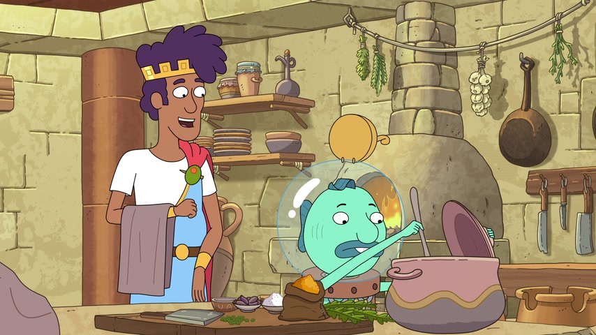 Мужчина Женщина Стол Стулья Еда Скриншот 8