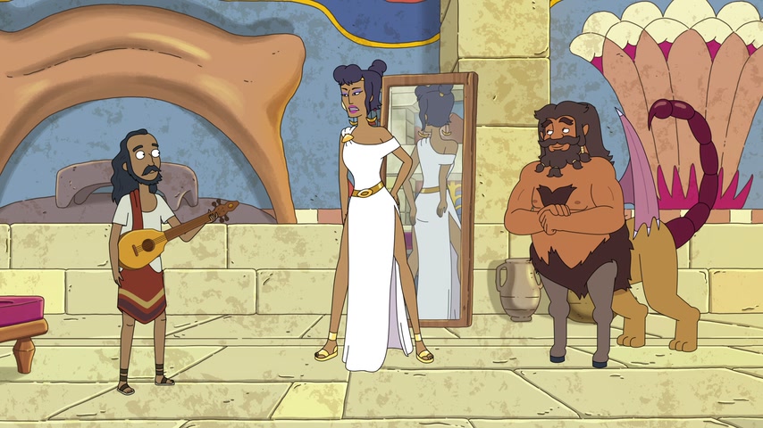 Мужчина Женщина Стол Стулья Еда Скриншот 12