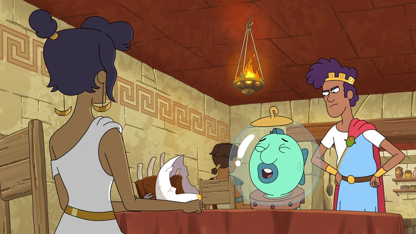 Мужчина Женщина Стол Стулья Еда Скриншот 22